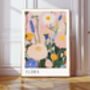 Flora Flower Meadow Art Print, thumbnail 1 of 3