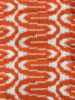Twister Medium Knitted Cushion, 8 of 11