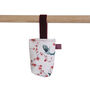 Christmas Tree Treat Hanging Pouch In Kiji Tailed Birds, thumbnail 2 of 6