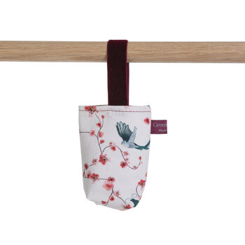 Christmas Tree Treat Hanging Pouch In Kiji Tailed Birds, 2 of 6