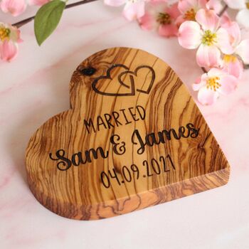Personalised Engraved 5th Anniversary Gift For A Couple, 7 of 7