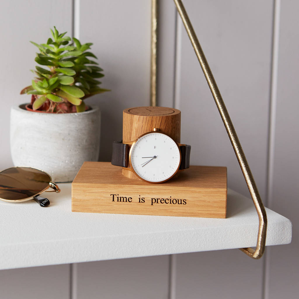 Personalised Watch Stand Gift For Grandad, 1 of 12
