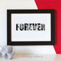 Personalised Forever Photo Gift Print, thumbnail 3 of 5