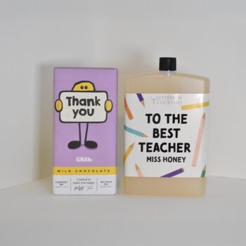 Teacher Thank You Cocktail And Chocolate, 5 of 5