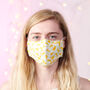 Set Of Three Fruit Pattern Face Masks With Filters, thumbnail 6 of 10