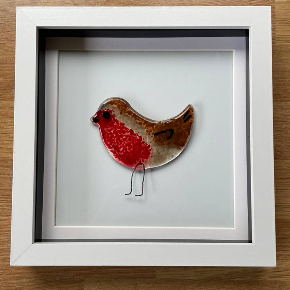 Create Your Own Fused Glass Robin Kit, 1 of 6
