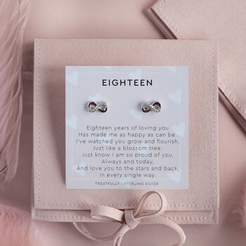 18th Birthday Earring Studs, 4 of 5