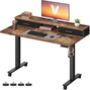 Electric Standing Desk With Power Strip Monitor Stand, thumbnail 7 of 7