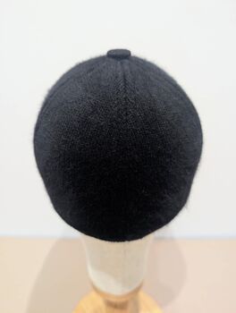Unisex Pure Cashmere Baseball Cap, 7 of 12