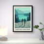 Personalised Hiking Poster, thumbnail 2 of 6