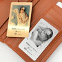 Personalised Baby Birth Announcement Photo Wallet Card, thumbnail 3 of 7