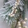 White Berry And Frosted Fir Cone Spray, thumbnail 4 of 4