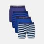 Men's 'Skyline' Four Pack Bamboo Trunks, thumbnail 1 of 6