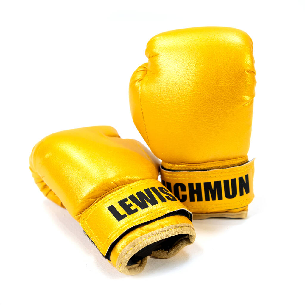 Personalised Baby Boxing Gloves * Toddler Gloves * By We Print Balls