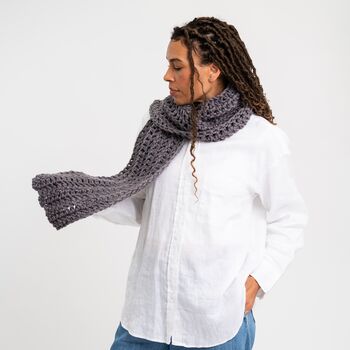 Scarf Crochet Beginners Kit, 3 of 11