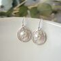Pearl Swirl Earrings, thumbnail 1 of 5