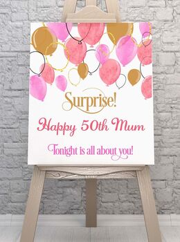 Personalised Birthday Sign, 3 of 6