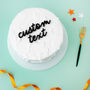 Personalise Any Text Cake Charm Set, thumbnail 1 of 8