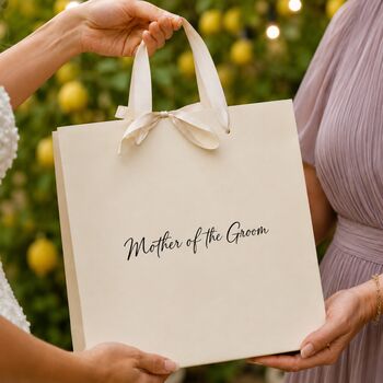 Custom Name Vinyl Sticker For Wedding Gift Boxes, 3 of 12
