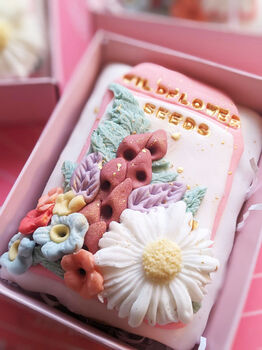 Wild Flower Seeds Mothers Day Letterbox Biscuit Gift, 8 of 8