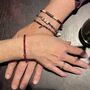 'There's No Place Like Home' Ruby Bracelet, thumbnail 2 of 4