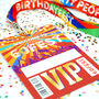 60 Fest 60th Birthday Party Festival Vip Lanyard, thumbnail 1 of 3