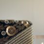 Naples Black And Gold Embellished Clutch, thumbnail 4 of 5