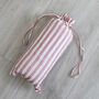 Pink Stripe Duvet Cover And Pillowcase Set Two Sizes, thumbnail 9 of 9