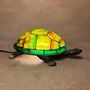 Turtle Tiffany Table Lamp, Home Decor, Animal Lighting, thumbnail 10 of 11