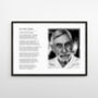 For My Father Personalised Photo Poem Print, thumbnail 8 of 8