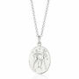 Gemini Zodiac Necklace, Sterling Silver Or Gold Plated, thumbnail 10 of 10