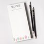 Personalised Teacher Tear Off Notepad And Pencils, thumbnail 3 of 6