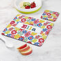 Personalised Girl's Patterned Placemat Set, thumbnail 2 of 12