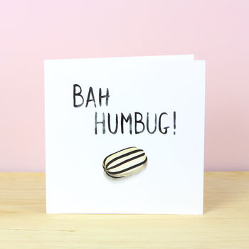 Bah Humbug! Christmas Card, 2 of 3