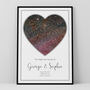 The Night We Moved In Personalised Star Map Print New Home Gift, thumbnail 5 of 12