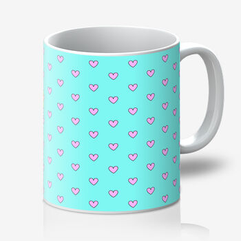 Love Shrooms Ceramic Mug. Valentines Gifts, Anniversary Gifts, 5 of 7