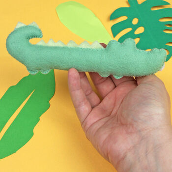 Chester The Crocodile Felt Sewing Kit, 11 of 11