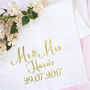 Personalised Classic Wedding Table Runner, thumbnail 3 of 6