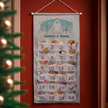 Personalised The Snowman And The Snowdog Advent Calendar, 2 of 5