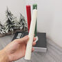 Christmas Dinner Candle Colourful Christmas Candlestick, thumbnail 7 of 10