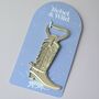 Western Cowboy Boot Bottle Opener Novelty Bar Tool, thumbnail 6 of 6