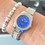 Personalised Wrist Watch With Diamante Crystals, thumbnail 2 of 4