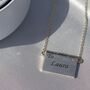 Personalised Envelope And Letter Silver Necklace, thumbnail 2 of 7