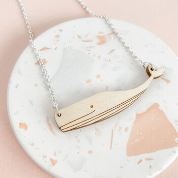Wooden Whale Necklace, 4 of 12