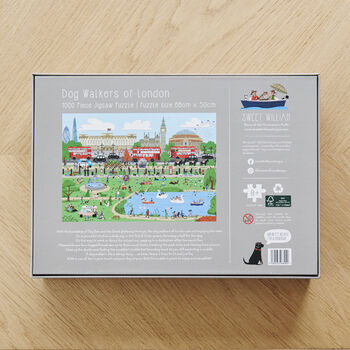 Dog Walkers Of London Jigsaw Puzzle, 3 of 12