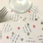 'Love Is Patient' Heart Table Confetti, thumbnail 1 of 4