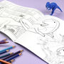 Dinosaurs Doing Stuff Colouring Book, thumbnail 5 of 7
