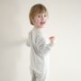 Children's Pyjamas Loved Organic Cotton, thumbnail 3 of 5