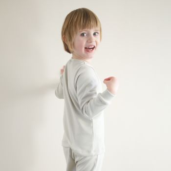 Children's Pyjamas Loved Organic Cotton, 3 of 5