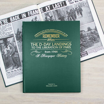 D Day Landings Personalised Educational War Book, 2 of 10